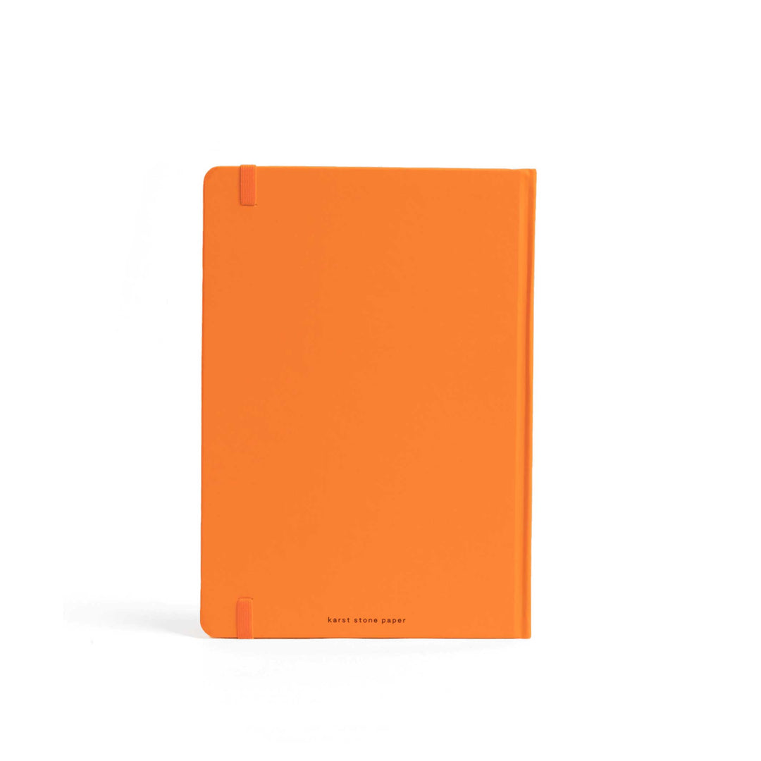 WEEKLY PLANNER 2025 -  Persimmon Hardcover A5 | Karst Stone Paper