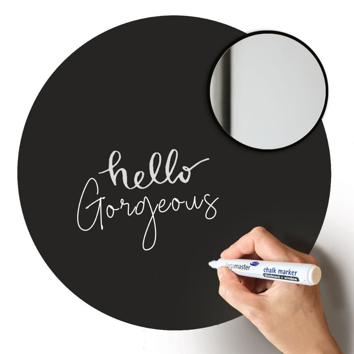 THREE CIRCLES - magnetic wall stickers - black | Groovy Magnets