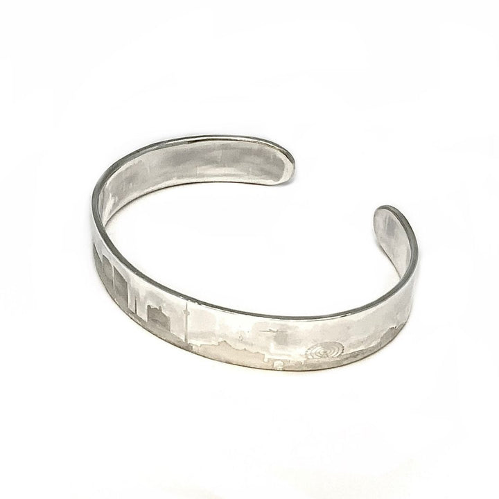 Bangle 'Skyline Stuttgart Silver'