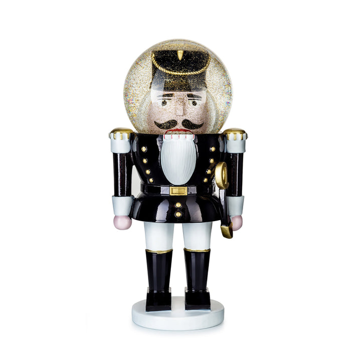 THE SHINY NUTCRACKER - Dekofigur Nussknacker mit Glitzerkugel | Donkey Products