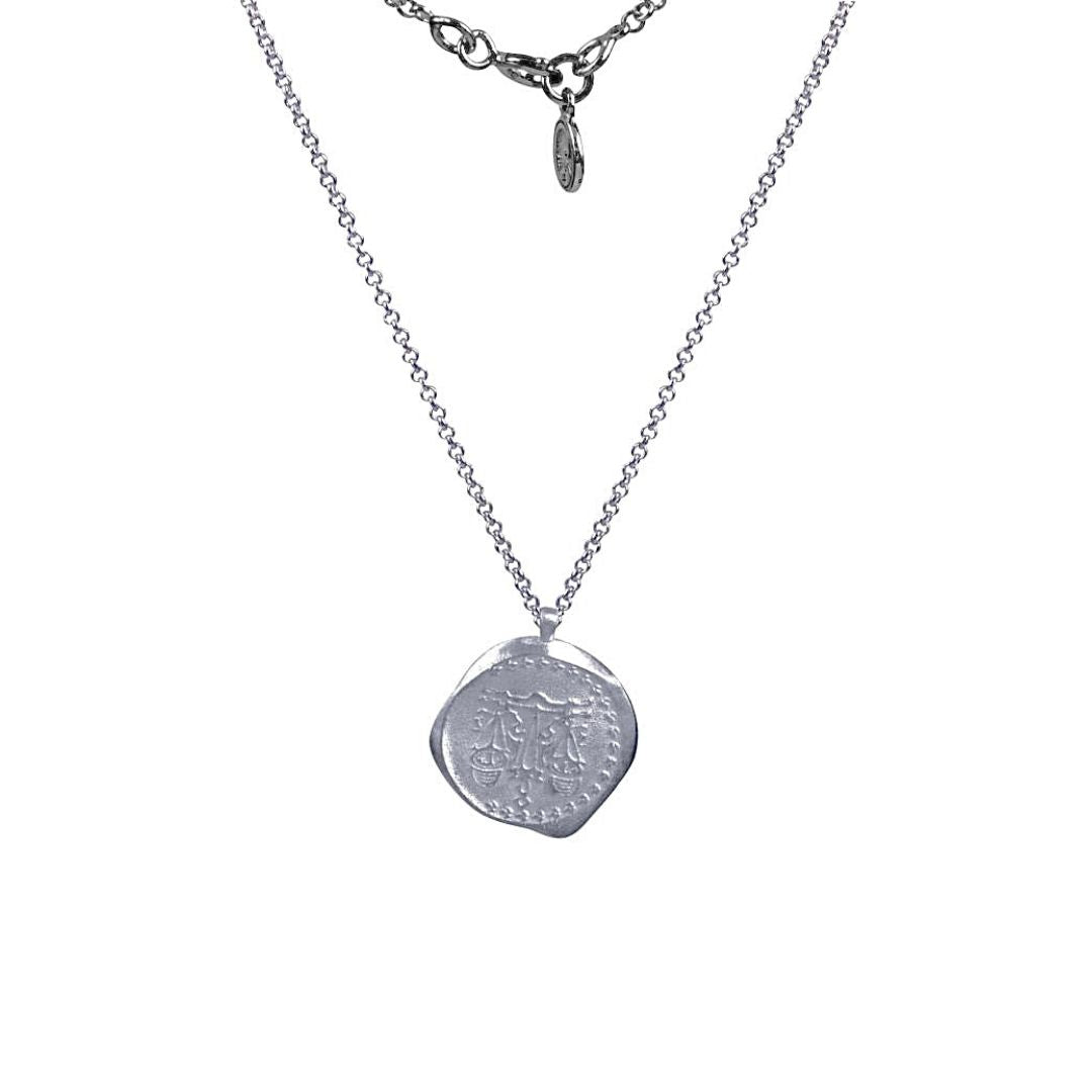 Necklace 'Zodiac Silver Matt' 