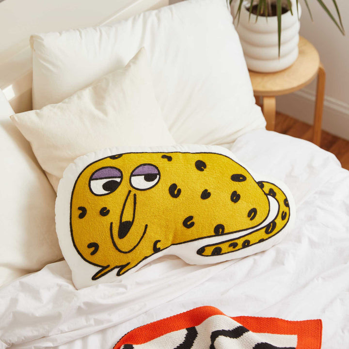 AELFIE PILLOW - Cheetah - ANIMAL PILLOW | Aelfie Oudghiri | Areaware