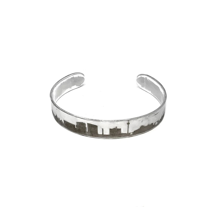 Bangle 'Skyline Stuttgart Silver'