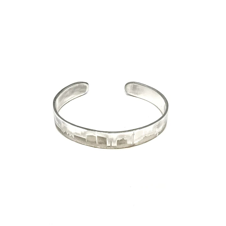 Bangle 'Skyline Stuttgart Silver'