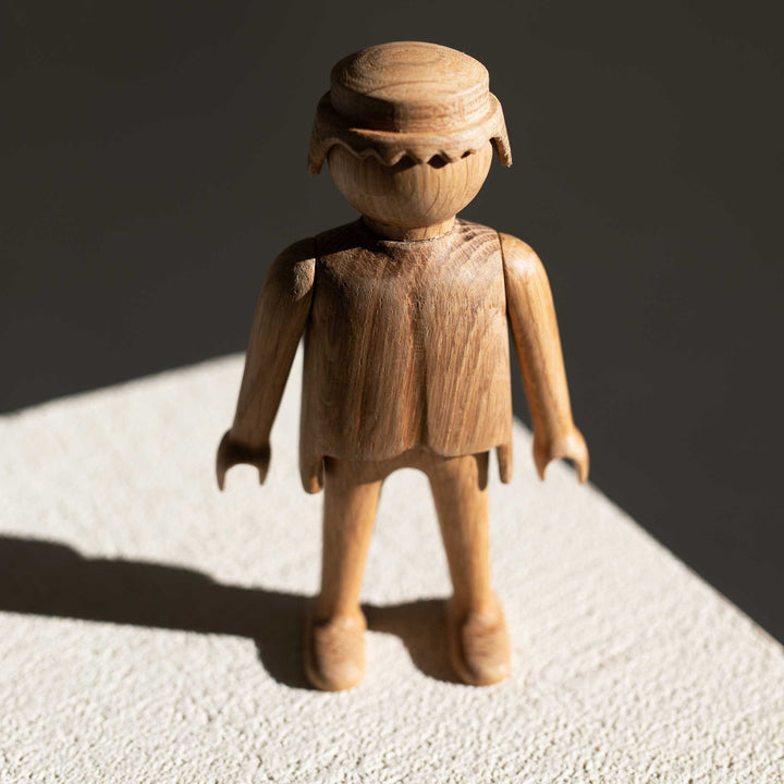 PLAYMOBIL - WOODEN FIGURE - Oak 17 cm high | Jakob Burgsø | boyhood