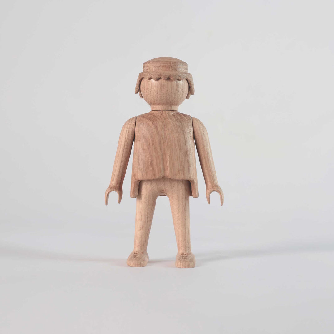 PLAYMOBIL - WOODEN FIGURE - Oak 17 cm high | Jakob Burgsø | boyhood