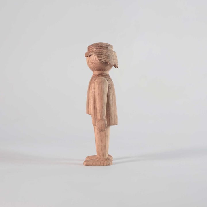 PLAYMOBIL - WOODEN FIGURE - Oak 17 cm high | Jakob Burgsø | boyhood