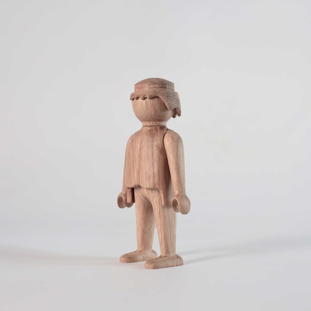 PLAYMOBIL - WOODEN FIGURE - Oak 17 cm high | Jakob Burgsø | boyhood