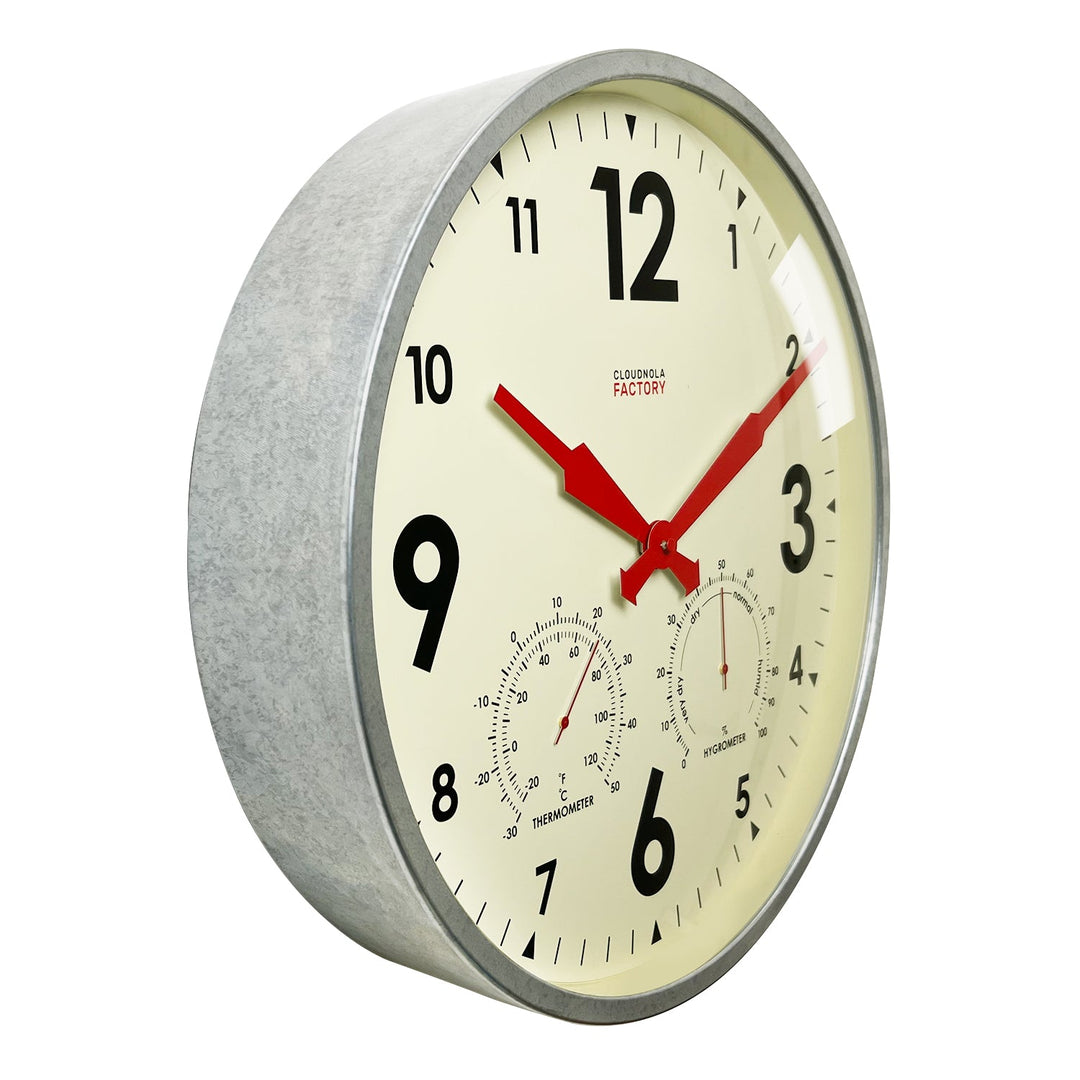 Outdoor wall clock - FACTORY OUTDOOR | Cloudnola