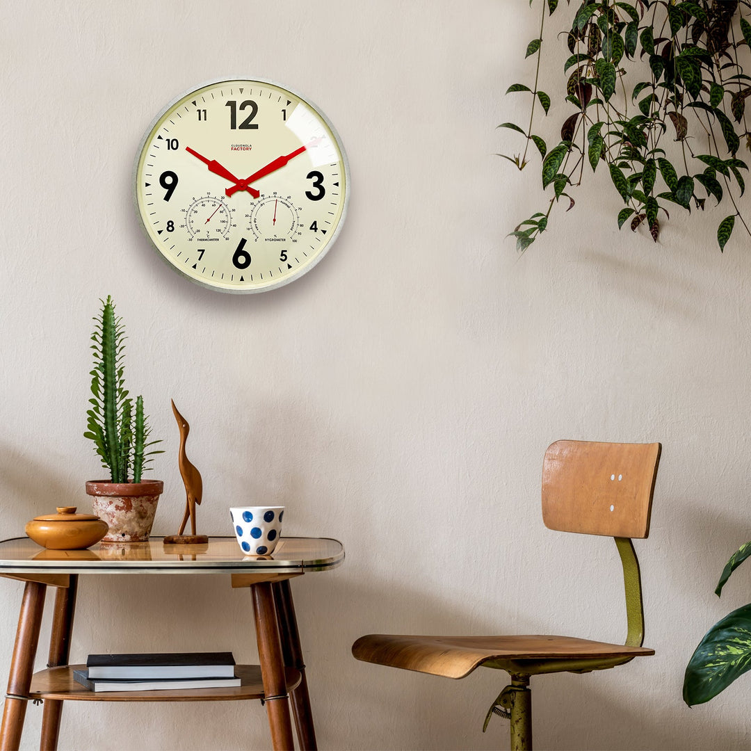 Outdoor wall clock - FACTORY OUTDOOR | Cloudnola