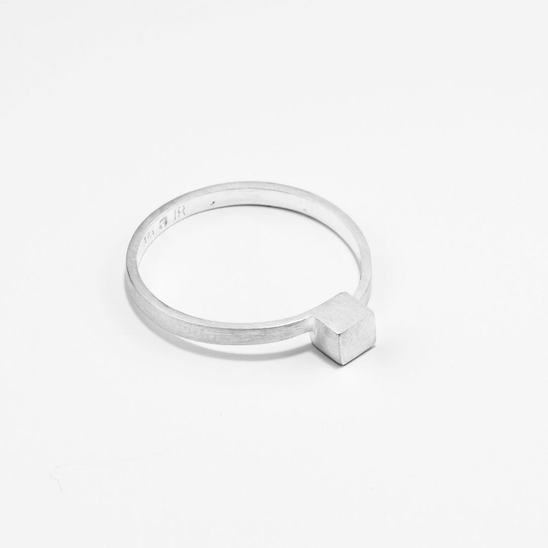 CUBE - 925er Sterling Silber RING | Jonathan Radetz