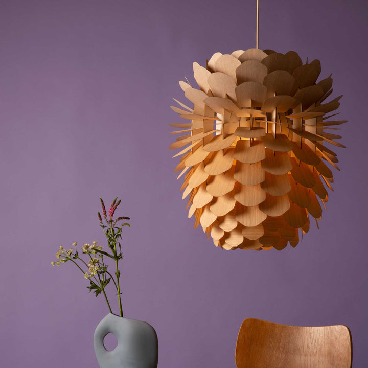 ZAPPY - pendant lamp - oak | Schneid Studio