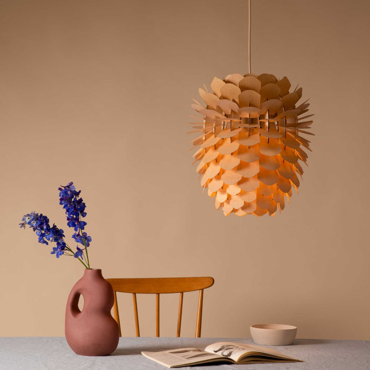 ZAPPY - pendant lamp - oak | Schneid Studio