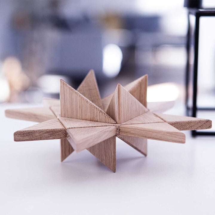 FROEBELSTAR - Wooden STAR - Oak | Jakob Burgsø | boyhood