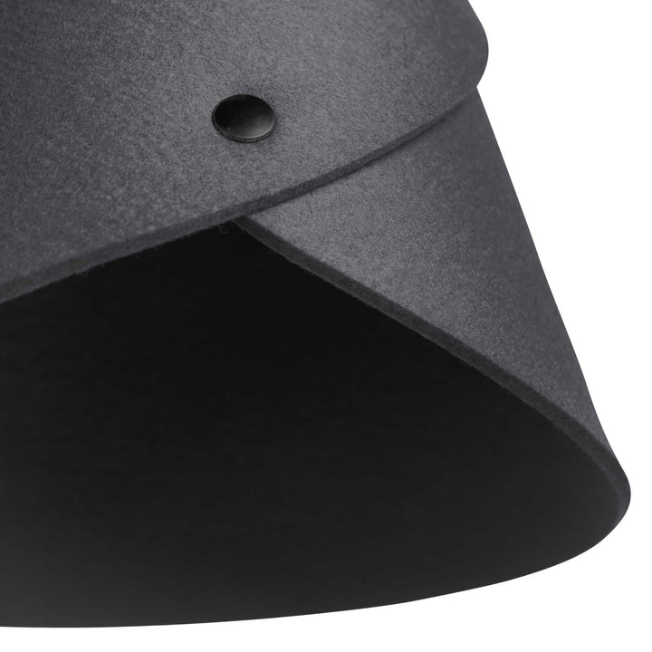 ALMUT 0314 CURVED - pendant lamp - made of pure felt | ALMUT von Wildheim