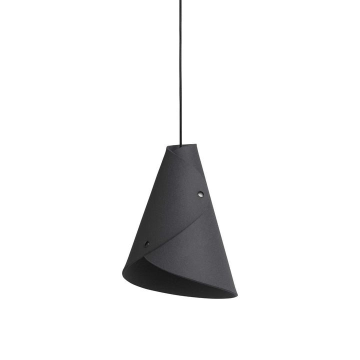 ALMUT 0314 CURVED - pendant lamp - made of pure felt | ALMUT von Wildheim