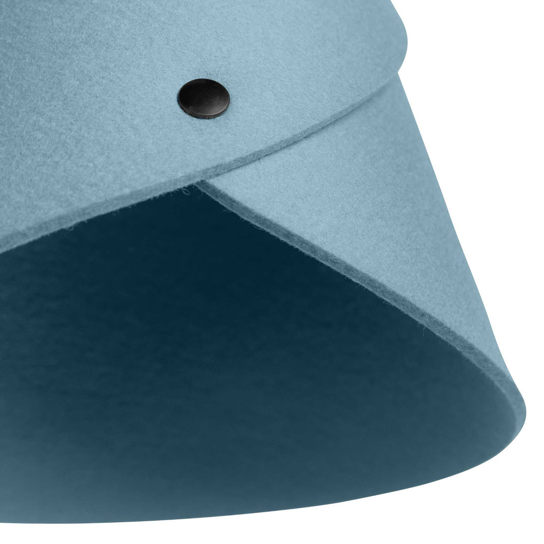 ALMUT 0314 CURVED - pendant lamp - made of pure felt | ALMUT von Wildheim