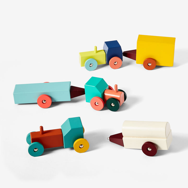 HOVERS TRACTORS - Wooden TOY TRACTORS | Floris Hovers | Areaware