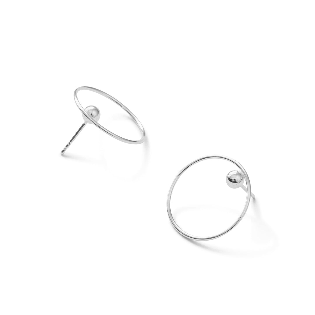 EFFECT - Sterling silver EAR PLUG - 20 mm | Jonathan Radetz