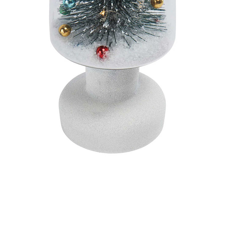 SNOWY WONDERLAND Large - LED lighted glass TREE - 56 cm high | MoMA