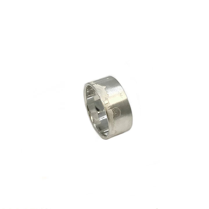 Ring 'Skyline Stuttgart Silver'