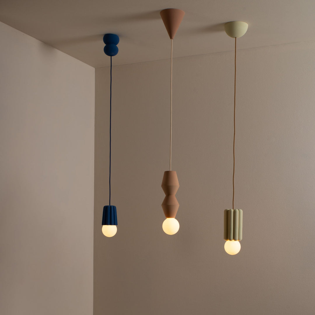 STUCCO NO.1 - ceramic pendant lamp | Schneid Studio