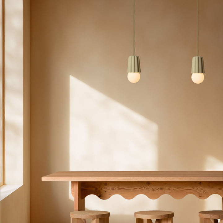 STUCCO NO.1 - ceramic pendant lamp | Schneid Studio