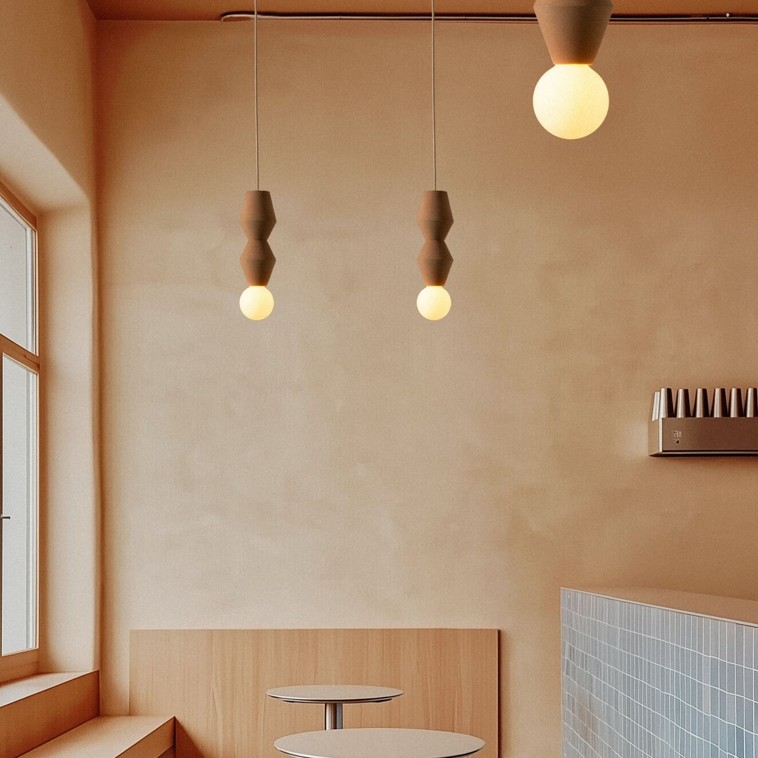 STUCCO NO.2 - ceramic pendant lamp | Schneid Studio