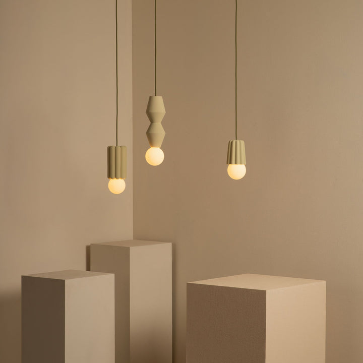 STUCCO NO.2 - ceramic pendant lamp | Schneid Studio