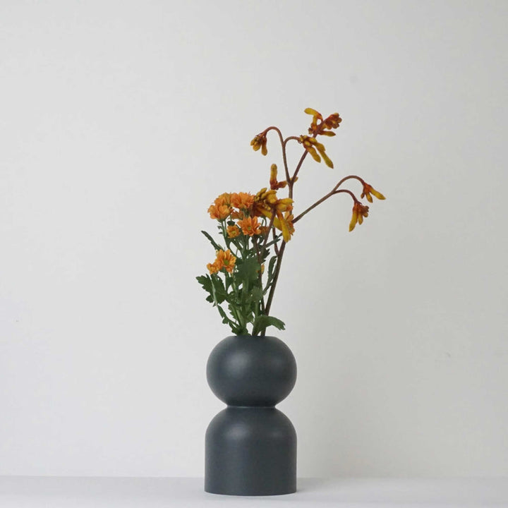 LOW - Holz-Vase 14 cm hoch | Lemon Lily