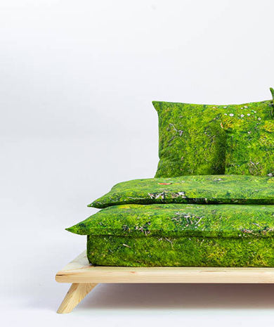 Fitted sheet - MOSS | Foonka