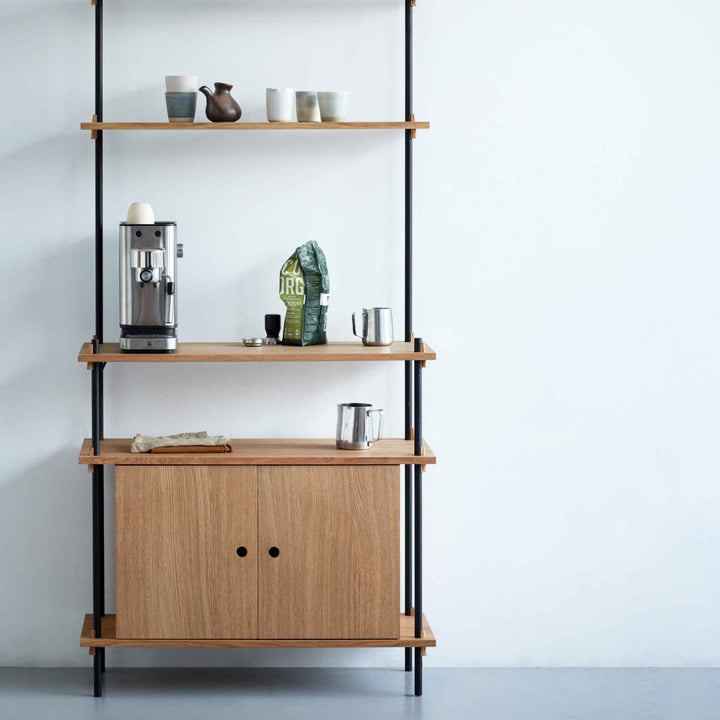 Shelving system - STANDING SHELF HIGH | Moebe