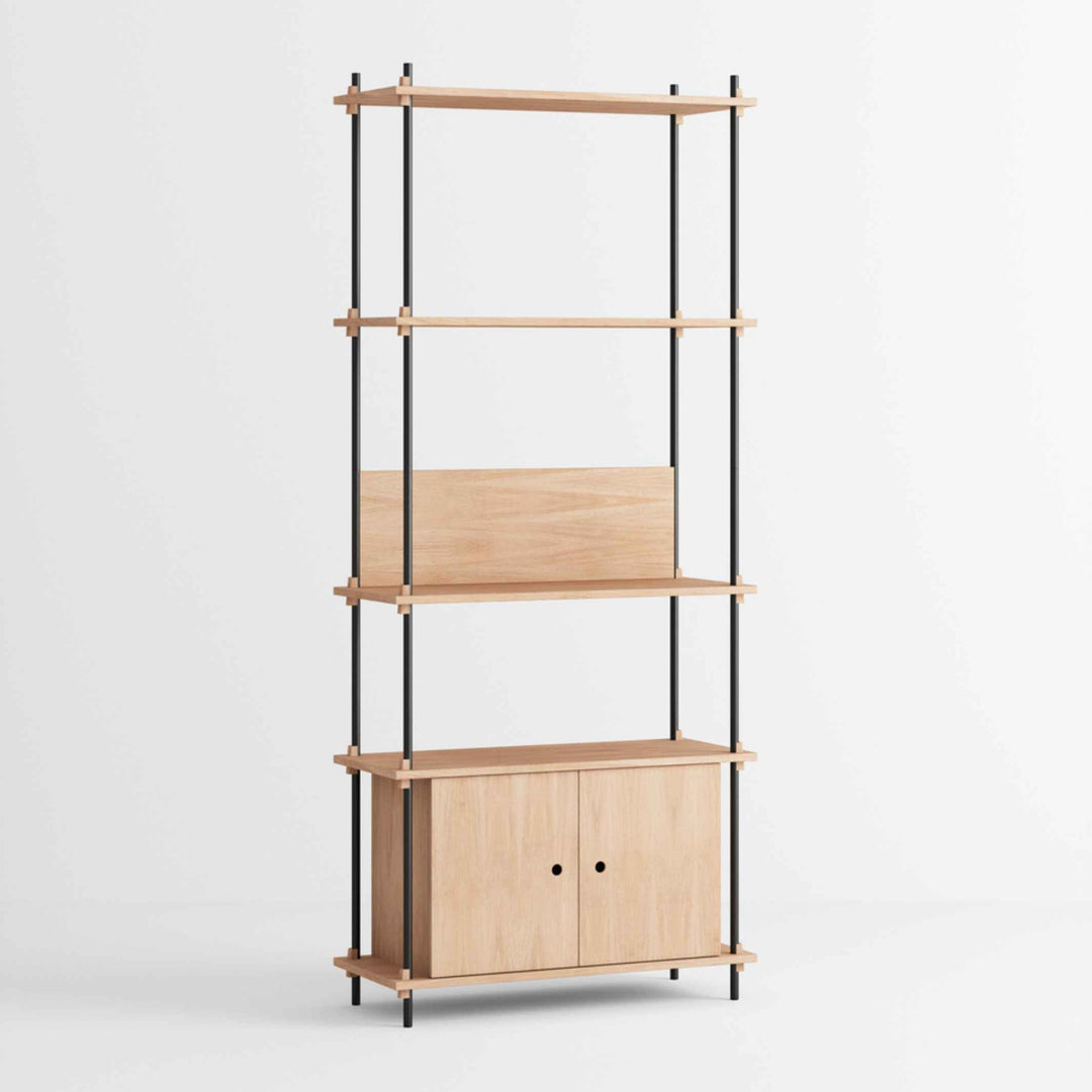 Shelving system - FLOOR STANDING SHELVING HIGH | Moebe