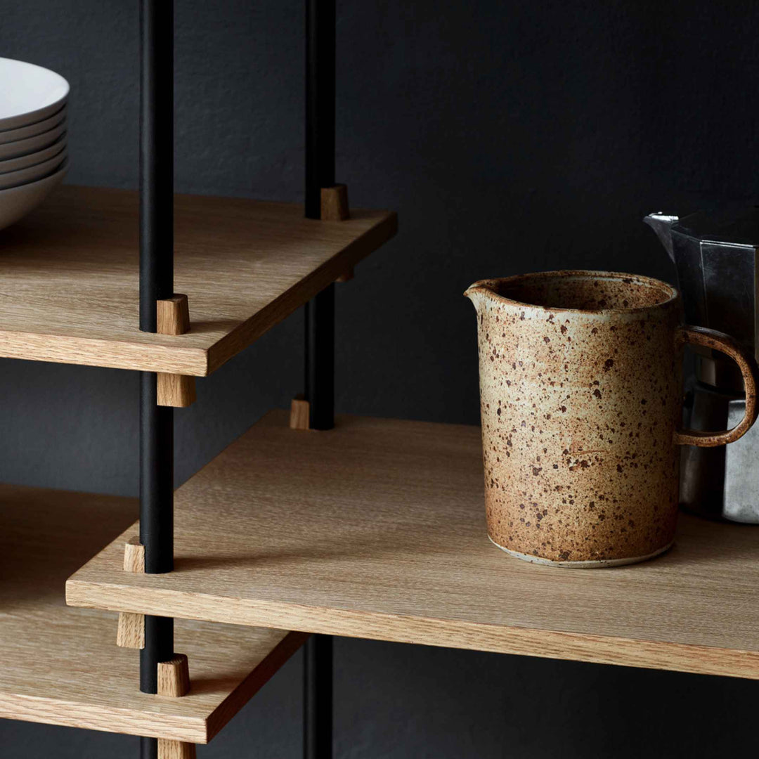 Shelving system - STANDING SHELF WIDE | Moebe