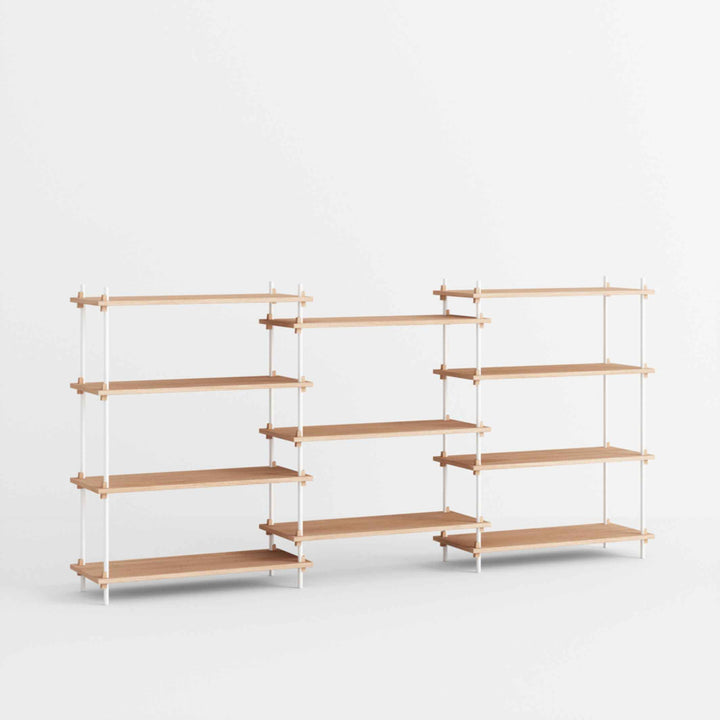 Shelving system - FLOOR STANDING SHELVING WIDE | Moebe