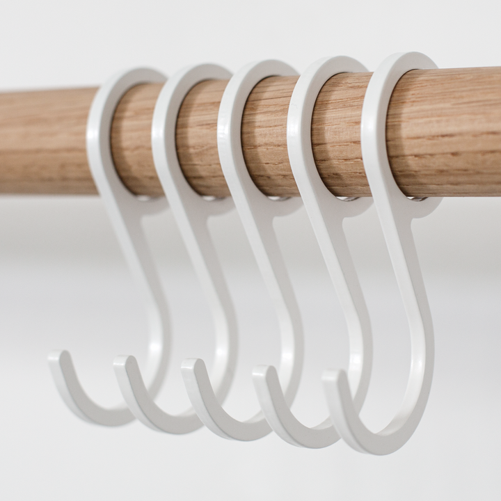 Coat hook set - SPRING HOOKS - ⌀ 25 mm | Result Objects