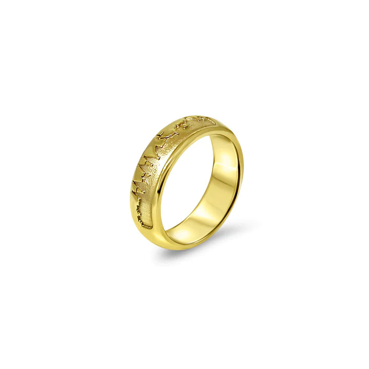 Ring 'Skyline Barcelona Gold'