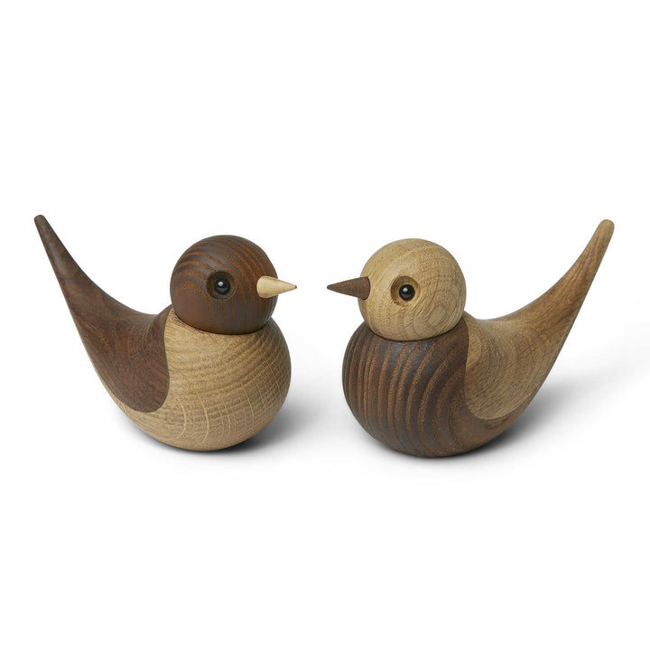 SOULMATES - wooden bird couple |  mencke&vagnby | Spring Copenhagen