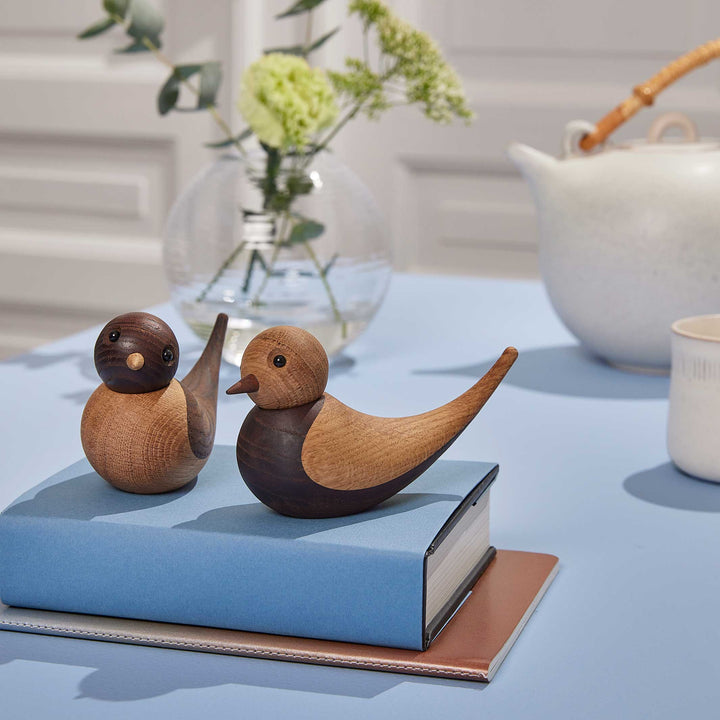 SOULMATES - wooden bird couple |  mencke&vagnby | Spring Copenhagen