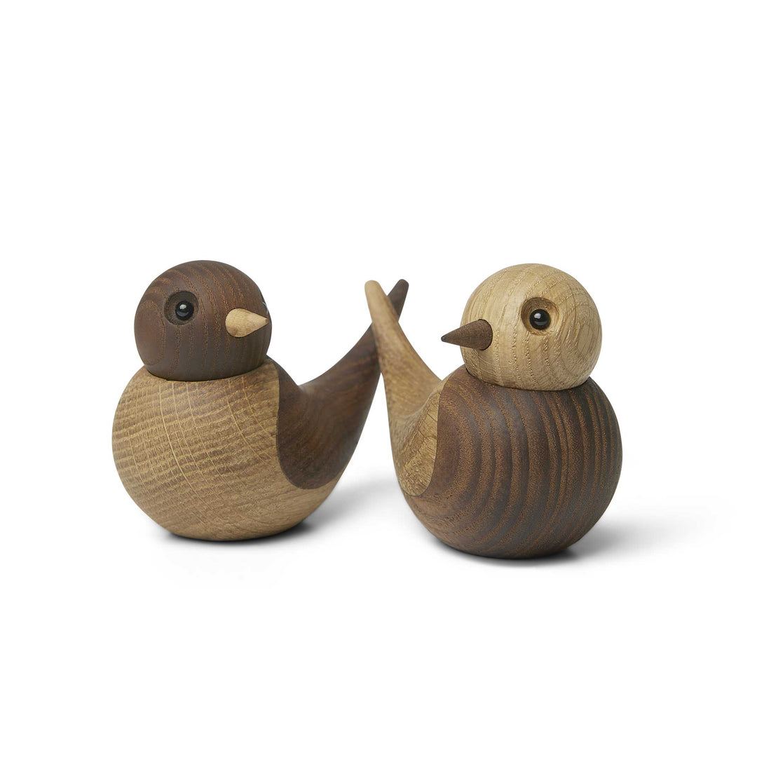 SOULMATES - wooden bird couple |  mencke&vagnby | Spring Copenhagen