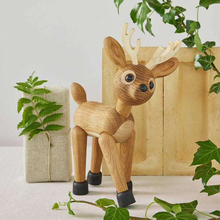 STAR - wooden Deer Deco Figurine | Chresten Sommer | Spring Copenhagen