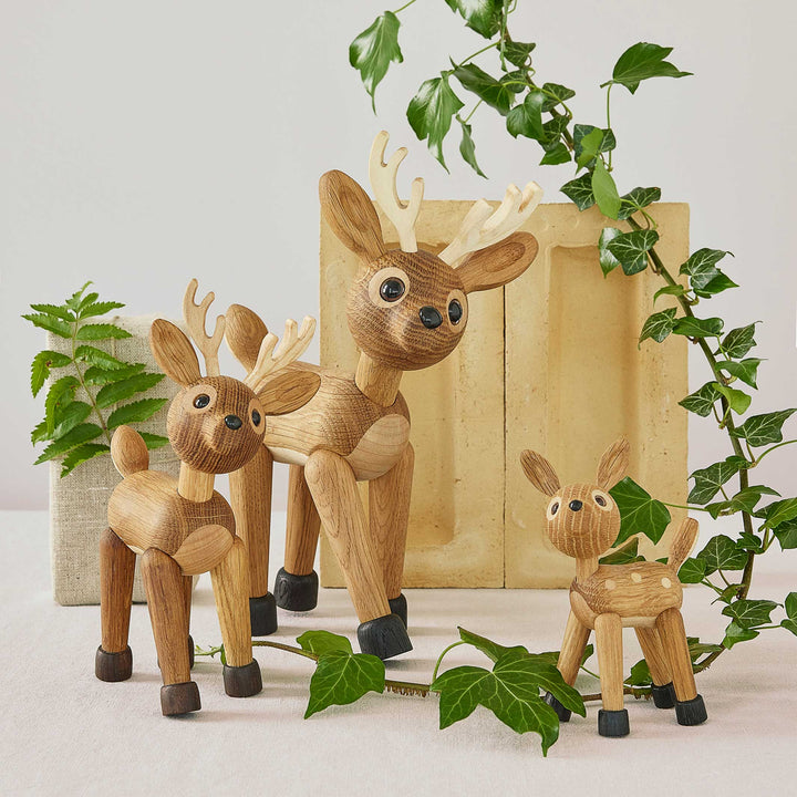 STAR - wooden Deer Deco Figurine | Chresten Sommer | Spring Copenhagen