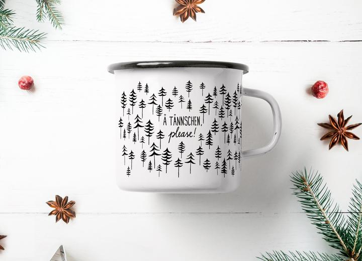 Ä TÄNNSCHEN - enamel mug | typealive