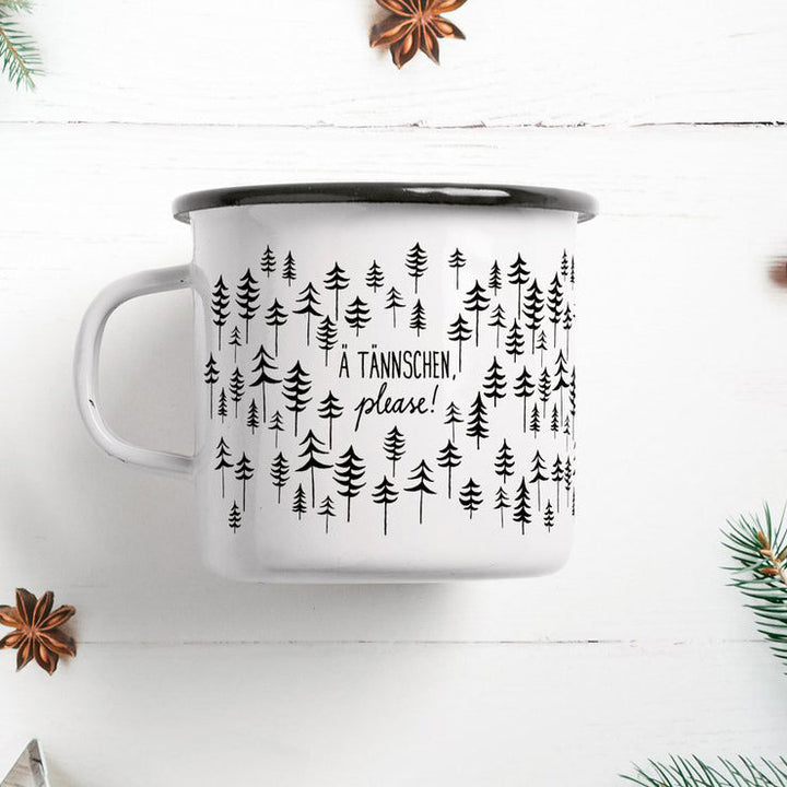 Ä TÄNNSCHEN - enamel mug | typealive