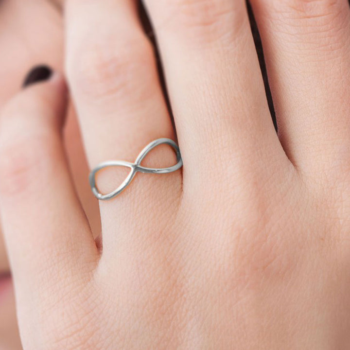 TIMESTWO | 925er Sterling Silber INFINITY RING | Jonathan Radetz