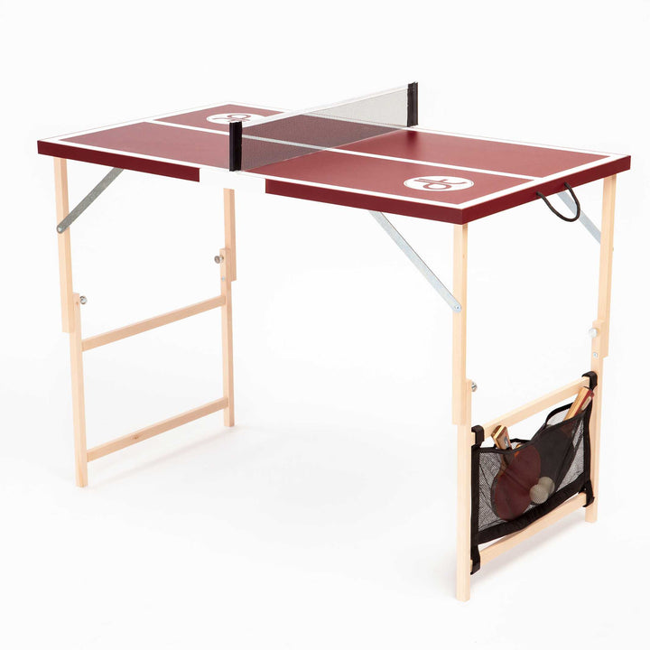 BURGUNDY - Mini table tennis table for everywhere | DISH TENNIS