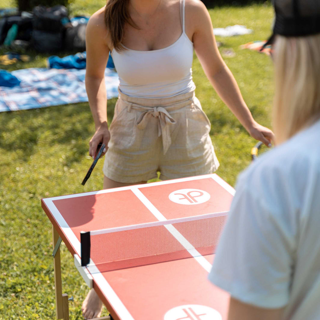 BURGUNDY - Mini table tennis table for everywhere | DISH TENNIS