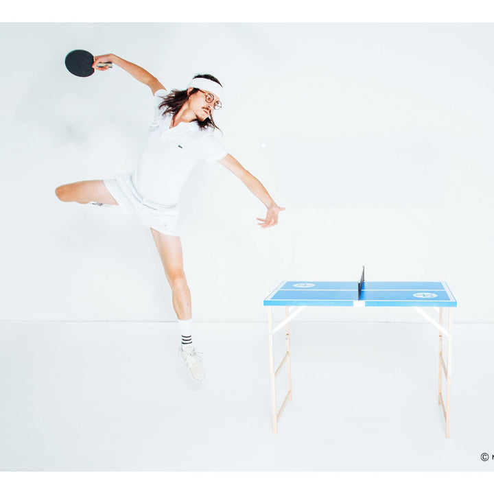 BURGUNDY - Mini table tennis table for everywhere | DISH TENNIS