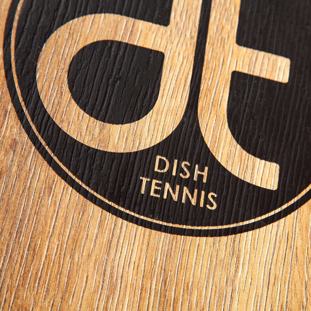 COGNAC OAK - mini table tennis table for everywhere | DISH TENNIS