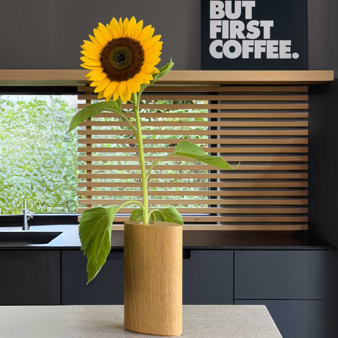 GROW! - wooden vase | finbeaux